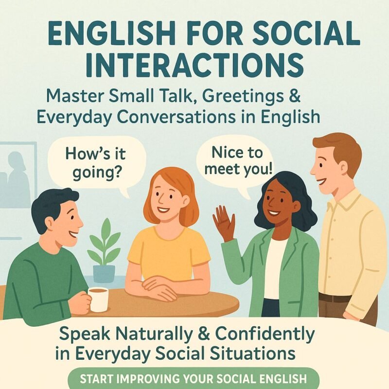 English for Social Interactions 7 Benefits