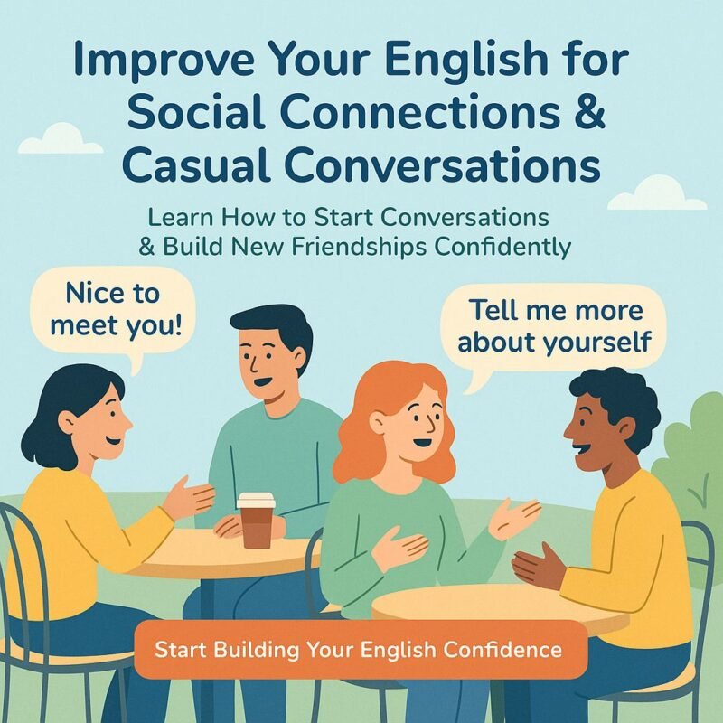English for Making Friends & Socializing 7 English for Making New Friends Benefits compressed