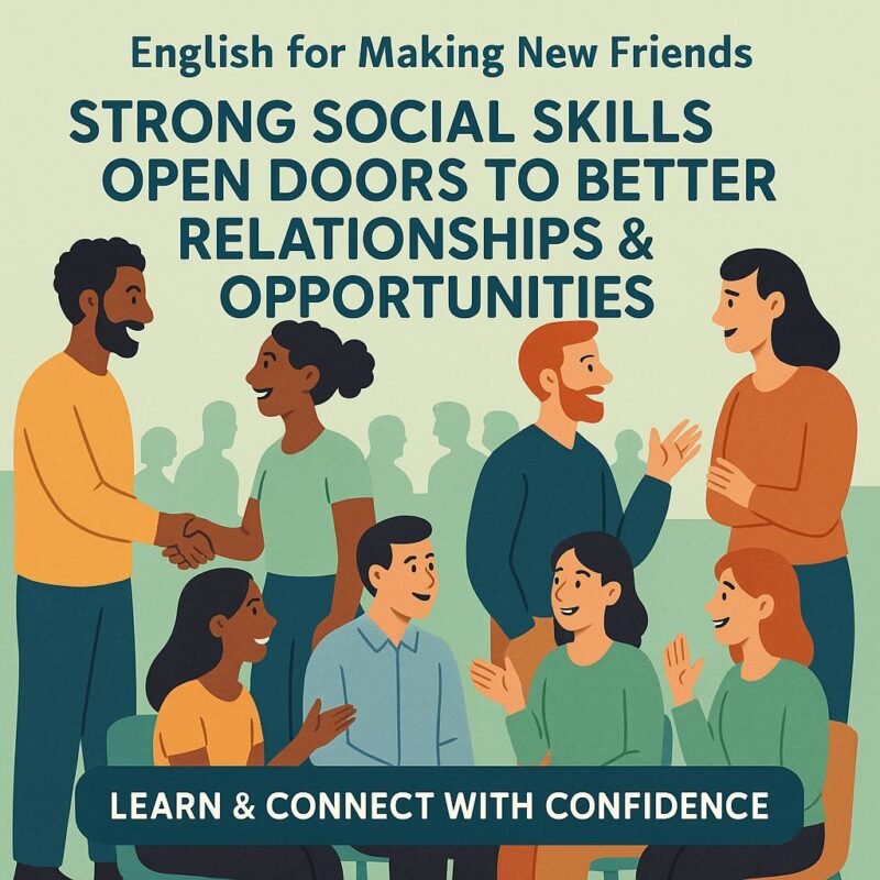 English for Making Friends & Socializing 11 English for Making New Friends Earning Potential compressed